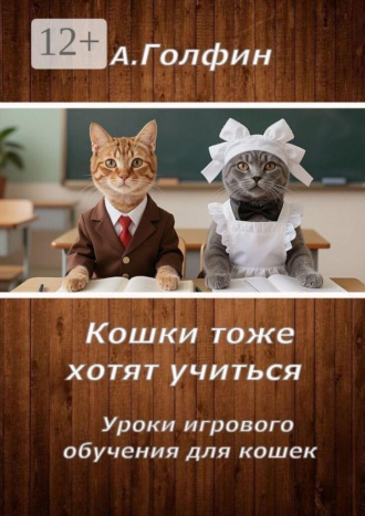 Кошки тоже хотят учиться. Уроки игрового обучения для кошек
