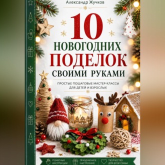 10 новогодних поделок своими руками. Простые пошаговые мастер-классы для детей и взрослых