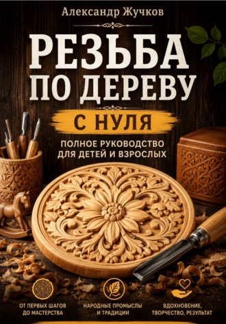 Резьба по дереву с нуля. Полное руководство для детей и взрослых
