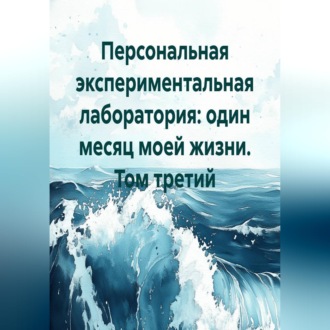 Персональная экспериментальная лаборатория: один месяц моей жизни. Том третий