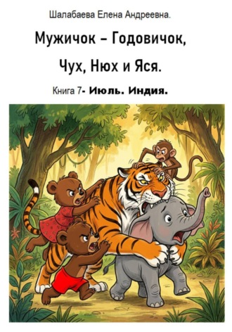 Мужичок-Годовичок, Чух, Нюх и Яся. Книга 7. Июль. Индия