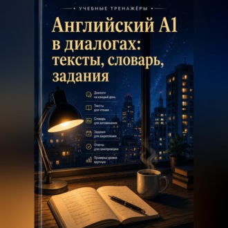 Английский A1 в диалогах: тексты, словарь, задания