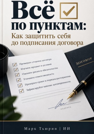Всё по пунктам: Как защитить себя до подписания договора