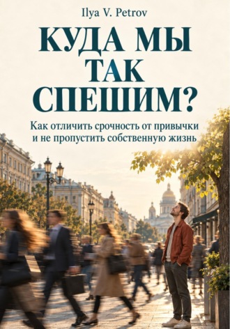 КУДА МЫ ТАК СПЕШИМ? Как отличить срочность от привычки и не пропустить собственную жизнь