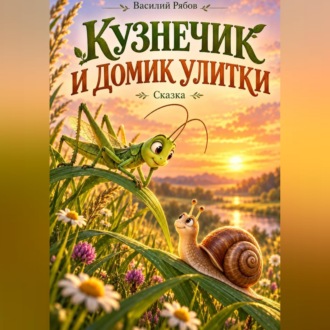 Кузнечик и домик Улитки