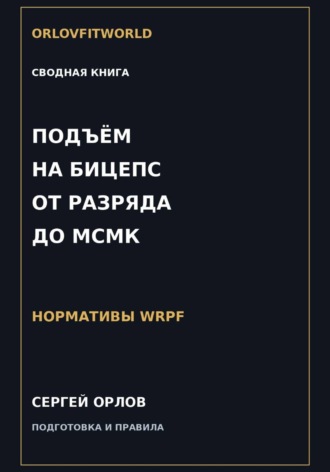 Подъём на бицепс от III разряда до МСМК WRPF