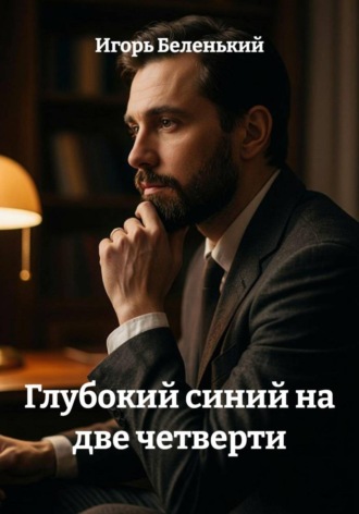 Глубокий синий на две четверти