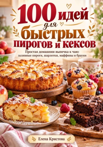 100 идей для быстрых пирогов и кексов