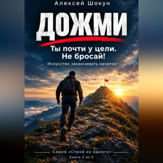 Дожми. Ты почти у цели. Не бросай! Искусство заканчивать начатое