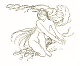 He shows him the kind of ransom by snapping his fingers.
ALBERICH
Declare then your demands.WOTAN
The hoard and thy gleaming gold.ALBERICH
Pack of unscrupulous thieves![Aside.
If I only can keep the ring,The hoard I can lightly let go,For anew I could win itAnd add to its worthBy the powerful spell of the ring.If as warning it servesTo make me more wise,The warning will not have been lost,Even though lost may be the gold.WOTAN
Wilt yield up the hoard?ALBERICH
Loosen my handTo summon it here.[Loge frees his right hand.
ALBERICH
[Touches the ring with his lips and secretly murmurs the command.
Behold the NibelungsHither are called;I can hear them coming,Bid by their lord,With the hoard from the depths to the day.Now loosen these burdensome bonds.WOTAN
Nay, first in full thou must pay.[The Nibelungs come up out of the cleft laden with the objects of which the hoard is composed.
ALBERICH
O bitter disgraceThat my shrinking bondsmenShould see me captive and bound![To the Nibelungs.
Lay it down there,As ye are bid!In a heapPile up the hoard.Must I aid, idlers?No spying at me!Haste there! Haste!Then get ye gone quickly.Hence to your work.Home to your gorges!Let the sluggards beware,For I follow hard at your heels![He kisses the ring and holds it out with an air of command. As struck with a blow, the Nibelungs press terrified and cowering towards the cleft, down which they hastily disappear.
ALBERICH
The price is paid;Let me depart!And that helm of mineWhich Loge still holds,That also pray give me again!LOGE
[Throwing the Tarnhelm on to the heap.
The plunder must pay for the pardon.ALBERICH
Accursed thief!But patience! Calm!He who moulded the oneMakes me another;Still mine is the mightThat Mime obeys.Loath indeedAm I to leaveMy cunning defence to the foe!Nothing AlberichOwns at all now;Unbind, ye tyrants, his bonds!LOGE [To Wotan.
Ought I to free him?Art thou content?WOTAN
A golden ringGirdles thy finger:Hearest, elf?That also belongs to the hoard.ALBERICH [Horrified.
The ring?WOTAN
The ring must alsoGo to the ransom.ALBERICH [Trembling.
My life—but the ring: not that!WOTAN [With greater violence.
The ring I covet;For thy life I care not at all.ALBERICH
But if my life I ransomThe ring I must also rescueHand and head,Eye and earAre not mine more trulyThan mine is the ruddy ring!WOTAN
The ring thou claimest as thine?Impudent elf, thou art raving.Tell the truth;Whence was gotten the goldTo fashion the glittering gaud?How could that beThine which reft was,Thou rogue, from watery deeps?To the Rhine's fair daughtersDown and inquireIf the goldWas as gift to thee givenThat thou didst thieve for the ring!ALBERICH
Vile double-dealing!Shameless deceit!Wouldst thou, robber,Reproach in meThe sin so sweet to thyself?How fain thou hadstBereft the Rhine of its gold,If it had beenAs easy to forge as to steal!How well for thee,Thou unctuous knave,That the Nibelung, stungBy shameful defeat,And by fury driven,Was fired into winning the spellThat now alluringly smiles!Shall I, bliss debarred,Anguish-burdenedBecause of theCurse-laden deed,My ring as a toyGrant to princes for pleasure,My ban bringing blessing to thee?Have a care,Arrogant God!My sin was oneConcerning myself alone:But against all that was,Is and shall beThou wouldst wantonly sin,Eternal one, taking the ring.WOTAN
Yield the ring!Thy foolish talkGives no title to that.[He seizes Alberich and draws the ring from his finger by force.
ALBERICH [With a frightful cry.
Woe! Defeated! Undone!Of wretches the wretchedest slave!WOTAN [Contemplating the ring.
I own what makes me supreme,The mightiest lord of all lords![He puts on the ring.
LOGE [To Wotan.
Shall he go free?WOTAN
Loose his bonds.LOGE [Sets Alberich quite free.
Slip away home,For no fetter binds thee!Fare forth, thou art free!ALBERICH [Raising himself with furious laughter.
Am I now free,Free in truth?My freedom's firstGreeting take, for it is thine!As a curse gave me the ring,My curse go with the ring!As its goldGave measureless might,May now its magicDeal death evermore!No man shall gainGladness therefrom;May ill-fortune befall himOn whom it shines.Fretted by careBe he who shall hold it,And he who doth not,By envy be gnawed!All shall covetAnd crave its wealth,Yet none shall it profitOr pay when won.Those who guard it nothing shall gain,Yet shall murder go where they go.The coward, death-doomed,By fetters of fear shall be bound;His whole life longHe shall languish to death—The ring's proud lordAnd its poorest slave—Till again I haveIn my hand the gold I was robbed of.So blessesThe NibelungThe ring in bitter despair!Hold fast to it![Laughing.
Keep it with care;[Grimly.
From my curse none shall escape![He vanishes quickly through the cleft. The thick mist in the foreground gradually clears away.
LOGE
Hadst thou earsFor his fond farewell?WOTAN [Left in contemplation of the ring.
Grudge him not vent to his spleen![It keeps growing lighter.
LOGE [Looking to the right.
Fasolt and FafnerCome from afarBringing Freia again.[Through the vanishing mist Donner, Froh, and Fricka appear, and hasten towards the foreground.
FROH
The giants return.DONNER
Be greeted, brother!FRICKA [Anxiously to Wotan.
Dost bring joyful tidings?LOGE [Pointing to the hoard.
By fraud and by forceWe have prevailed:There Freia's ransom lies.DONNER
From the giant's graspFreed comes the fair one.FROH
How sweetly the airFans us again!Balmy delightsSteal soft through each sense!Sad, forlorn had our lot been,For ever severed from herWho gives us youth everlasting,And bliss triumphant o'er pain.[Fasolt and Fafner enter, leading Freia between them. Fricka hastens joyfully towards her sister. The foreground has become quite bright again, the light restoring to the aspect of the Gods its original freshnesh. The background, however, is still veiled by the mist so that the distant castle remains invisible.
FRICKA
Sweetest of sisters!Lovely delight!Once more for mine have I won thee!FASOLT [Keeping her off
Hold! Touch her not yet!Freia still is ours.On Riesenheim'sRampart of rockResting we stayed.The pledge we heldIn our hands we usedLoyally.With deep regret,I bring her back nowIn case ye brothersCan ransom her.WOTAN
Prepared lies the ransom;Mete out the gold,Giving generous measure.FASOLT
In truth it grieves meGreatly the woman to lose;And that my heart may forget herYe must heap the hoard,Pile it so highThat it shall hideThe blossom-sweet maid from mine eyes!WOTAN
Be Freia's formThe gauge of the gold.[Freia is placed in the middle by the two giants, who then stick their staves into the ground in front of her so that her height and breadth is indicated.
FAFNER
Our staves give the measureOf Freia's form;Thus high now heap ye the hoard.WOTAN
On with the work:Irksome I find it!LOGE
Help me, Froh!FROH
I will endFreia's dishonour.[Loge and Froh heap up the treasure hastily between the staves.
FAFNER
Let the pileLess loosely be built;Firm and closePack ye the gauge![He presses down the treasure with rude strength; he bends down to look for gaps.
I still can see through;Come, fill up the crannies!LOGE
Hands off, rude fellow!Touch nothing here!FAFNER
Come here! This gap must be closed!WOTAN [Turning away angrily.
Deep in my breastBurns the disgrace!FRICKA
See how in shameBeautiful Freia stands;For release she asks,Dumb, with sorrowful eyes.Heartless man!The lovely one owes this to thee!FAFNER
Still more! Pile on still more.DONNER
My patience fails;Mad is the wrathRoused by this insolent rogue!Come hither, hound!Measure must thou?Thy strength then measure with mine!FAFNER
Softly, Donner!Roar where it serves;Thy roar is impotent here.DONNER [Lunging out at him.
It will crush thee to thy cost, rogue.WOTAN
Calm thyself!Methinks that Freia is hid.LOGE
The hoard is spent.FAFNER
[Measures the hoard carefully with his eye, and looks to see if there are any crevices.
Still shines to me Holda's hair.Yonder thing, too,Throw on the hoard!LOGE
Even the helm?FAFNER
Make haste! Here with it!WOTAN
Let it go also!LOGE [Throws the Tarnhelm on the heap.
At last we have finished.Have ye enough now?FASOLT
Freia, the fair,Is hidden for aye!The price has been paid.Ah, have I lost her?[He goes up to the hoard and peers through it.
Sadly shineHer eyes on me still,Like stars they beamSoftly on me;Still through this chinkI look on their light.[Beside himself.
While her sweet eyes I behold thus,From the woman how can I part?FAFNER
Hey! Come hither,And stop me this cranny!LOGE
Greedy grumblers!Can ye not seeThe gold is all gone?FAFNER
Not the whole, friend!On Wotan's fingerShines a golden ring still;Give that to close up the crevice!WOTAN
What! Give my ring?LOGE
Be ye counselled!The Rhine-MaidensMust have the gold;Wotan will give them what theirs is.FAFNER.
"Hey! Come hither,
And stop me this cranny!"
WOTAN
What nonsense is this?The ring I won so hardly,Undismayed I hold and will keep.LOGE
Broken thenMust be the promiseI gave the maidens who grieved.WOTAN
By thy promise I am not bound;As booty mine is the ring.FAFNER
Not so. The ringMust go with the ransom.WOTAN
Boldly ask what ye will:It shall be granted;But not for allThe world would I give you the ring.FASOLT [Furious, pulls Freia from behind the hoard.
All is off!The bargain stands:Fair Freia ours is for ever!FREIA
Help me! Help me!FRICKA
Heartless God,Grant it! Give way!FROH
Keep not the gold back!DONNER
Give them the ring too!WOTAN
Let me alone!I hold to the ring.[Fafner stops Fasolt as he is hastening off. All stand dismayed; Wotan turns from them in anger. The stage has grown dark again. From a cleft in the rock on one side issues a bluish flame in which Erda suddenly becomes visible, rising so that her upper half is seen.
ERDA [Stretching out a warning hand towards Wotan.
Yield it, Wotan! Yield it!Flee the ring's dread curse!AwfulAnd utter disasterIt will doom thee to.WOTAN
What woman woe thus foretells?ERDA
All things that were I know,And things that are;All things that shall beI foresee.The endless world'sUr-Wala,Erda, bids thee beware.Ere the earth was,Of my womb bornWere daughters three;And my knowledgeNightly the Norns tell to Wotan.Now summoned byDanger most dire,I myself come.Hearken! Hearken! Hearken!All things will end shortly;And for the GodsDark days are dawning!Be counselled; keep not the ring![Erda sinks slowly as far as the breast, while the bluish light grows fainter.
WOTAN
A mystic mightRang in thy words.Tarry, and tell me further.ERDA [Disappearing.
Thou hast been warned;Enough dost know;Weigh my words with fear![She vanishes completely.
"Erda bids thee beware"
WOTAN
If thus doomed to foreboding—I must detain theeTill all is answered![Wotan is about to follow Erda in order to detain her. Froh and Fricka throw themselves in his way and prevent him.
FRICKA
What meanest thou, madman?FROH
Go not, Wotan!Fear thou the warner,Heed her words well![Wotan gazes thoughtfully before him.
DONNER [Turning to the giants with a resolute air.
Hark, ye giants!Come back and wait still!The gold we give you also.FRICKA
Ah, dare I hope it?Deem ye HoldaWorthy of such a price?[All look at Wotan in suspense; he, rousing himself from deep thought, grasps his spear and swings it in token of having come to a bold decision.
WOTAN
To me, Freia,For thou art free!Bought back for aye,Youth everlasting, return!Here, giants, take ye the ring![He throws the ring on the hoard. The giants release Freia; she hastens joyfully to the Gods, who caress her in turns for a space, with every manifestation of delight.
FASOLT [To Fafner.
Hold there, greedy one!Grant me my portion!Honest divisionBest for both is.FAFNER
More on the maid than the goldThou wert set, love-sick fool,And much againstThy will the exchange was.Sharing not, FreiaThou wouldst have wooed for thy bride;Sharing the gold,It is but justThat the most of it should be mine.FASOLT
Infamous thief!Taunts? And to me![To the Gods.
Come judge ye between us;Halve ye the hoardAs seems to you just![Wotan turns away in contempt.
Let him have the treasure;Hold to what matters: the ring!FASOLT
[Falls upon Fafner, who has meanwhile been steadily packing up the treasure.
Back, brazen rascal!Mine is the ring.I lost for it Freia's smile.[He snatches haply at the ring.
Off with thy hands!The ring is mine.[There is a struggle. Fasolt tears the ring from Fafner.
FASOLT
I hold it. It is mine now!FAFNER
Hold fast, lest it should fall![Lunging out with his stave, he fells Fasolt to the ground with one blow; from the dying man he then hastily tears the ring.
Now feast upon Freia's smile:No more shalt thou touch the ring![He puts the ring into the sack and tranquilly continues to pack up the rest of the hoard. All the Gods stand horrified. A solemn silence.
Fafner kills Fasolt.
WOTAN
Dread indeedI find is the curse's might.LOGE
Unmatched, Wotan,Surely thy luck is!Great thy gain wasIn getting the ring;But the gain of its lossIs gain greater still:There thy foemen, see,Slaughter thy foesFor the gold thou hast let go.WOTAN
Dark forebodings oppress me!Care and fearFetter my soul;Erda must teach me,Tell how to end them:To her I must descend.FRICKA [Caressing and coaxing him.
Why linger, Wotan?Beckon they not,The stately walls,Waiting to offerWelcome kind to their lord?WOTAN [Gloomily.
With wage accurstPaid was their cost.DONNER [Pointing to the background, which is still enveloped in mist.
Heavily mistsHang in the air;Gloomy, wearisomeIs their weight!The wan-visaged cloudsCharged with their storms I will gather,And sweep the blue heavens clean.[Donner mounts a high rock on the edge of the precipice, and swings his hammer; during what follows the mists gather round him.
Hey da! Hey da! Hey do!To me, O ye mists!Ye vapours, to me!Donner, your lord,Summons his hosts![He swings his hammer.
To my hammer's swingHitherward sweepVapours and fogs!Hovering mists!Donner, your lord, summons his hosts!Hey da! Hey da! Hey do![Donner disappears completely in a thunder-cloud which has been growing darker and denser. The stroke of his hammer is heard falling heavily on the rock. A vivid flash of lightning comes from the cloud, followed by a loud clap of thunder. Froh has also disappeared in the cloud.
DONNER [Invisible.
Brother, to me!Show them the way by the bridge![Suddenly the clouds roll away. Donner and Froh become visible. A rainbow of dazzling radiance stretches from their feet across the valley to the castle, which is gleaming in the light of the setting sun.
FROH
[Who, with outstretched hand, indicates to the Gods that the bridge is the way across the valley.
Lo, light, yet securely,Leads the bridge to your halls.Undaunted tread;Without danger the road![Wotan and the other Gods stand speechless, lost in contemplation of the glorious sight.
"To my hammer's swing
Hitherward sweep
Vapours and fogs!
Hovering mists!
Donner, your lord, summons his hosts!"
WOTAN
Smiling at eveThe sun's eye sparkles;The castle ablazeGleams fair in its glow.In the light of morningGlittering proudly,It stood masterless,Stately, tempting its lord.From dawn until sundownNo little toilAnd fear have gone to the winning!From envious night,That now draws nighShelter it offers us.[Very firmly, as if struck by a great thought.
So greet I my home,Safe from dismay and dread.[He turns solemnly to Fricka.
Follow me, wife!In Valhall sojourn with me.FRICKA
What means the name Valhall?I never seem to have heard it.WOTAN
That which, conquering fear,My fortitude broughtTriumphant to birth—Let that explain the word![He takes Fricka's hand and walks slowly with her towards the bridge. Froh, Freia, and Donner follow.
LOGE [Remaining in the foreground and looking after the Gods.
They are hasting on to their end,They who dream they are strong andenduring.I almost blushTo be of their number;A fancy allures meAnd wakes in me longingFlaming fire to become:To waste and burn themWho tamed me of old,Rather than perish,Blind with the blind—Yes, even if godlike the Gods were—More wise were it, perhaps!I must consider:The outcome who knows![With a show of carelessness he goes to the Gods.
THE THREE RHINE-MAIDENS [From the valley. Invisible.
Rhinegold!Rhinegold!Rhinegold pure!How radiant and clearOnce thou didst shine on us!For thy lost gloryWe are grieving.Give us the gold!Give us the gold!O give us the Rhinegold again!WOTAN [About to set his foot on the bridge, pauses and turns round.
What wailing sound do I hear?LOGE [Looks down into the valley.
The Rhine's fair children,Bewailing their lost gold, weep.WOTAN
Accursèd nixies!Bid them tease us no more!LOGE [Calling down towards the valley.
Ye in the water,Why wail ye to us?List to Wotan's decree.Ye have seenThe last of the gold;In the Gods' increase of splendourBask and sun yourselves now."The Rhine's fair children,
Bewailing their lost gold, weep"
[The Gods laugh and cross the bridge during what follows.
THE THREE RHINE-MAIDENS
Rhinegold!Rhinegold!Rhinegold pure!Oh, if in the wavesThere but shone still our treasure pure!Down in the deepsCan faith be found only:Mean and falseAre all who revel above![As the Gods cross the bridge to the castle the curtain falls.
![